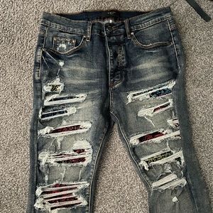 Amiri Mx1 Bandana Jeans